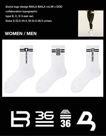 BB36ソックス３足SET