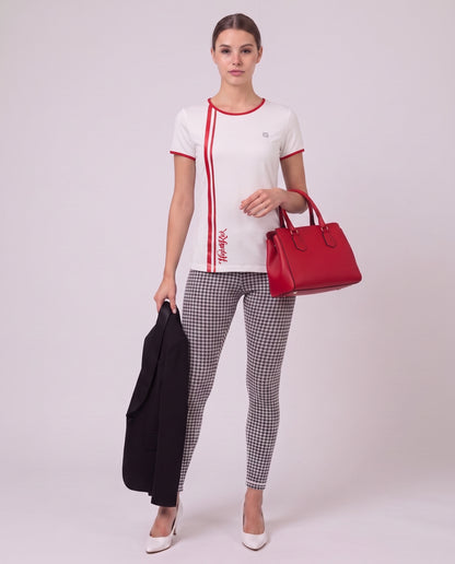 RED ACCENT & HOUNDSTOOTH MODE EST.2020-2025